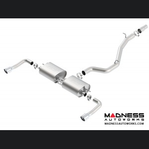 Audi A3 Quattro 2.0L Performance Exhaust by Borla - Cat-Back Exhaust - S-Type (2014-2016)